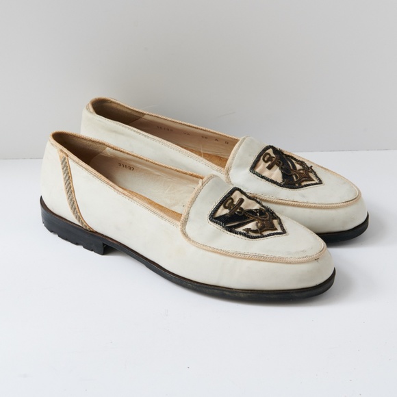 80s - SUSAN BENNIS - WARREN EDWARDS - Loafer - Men\'s - 10 - Wht - Leather main image 5